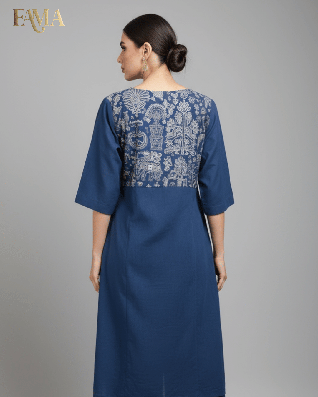 Indigo Heritage Co-ord Set S 12