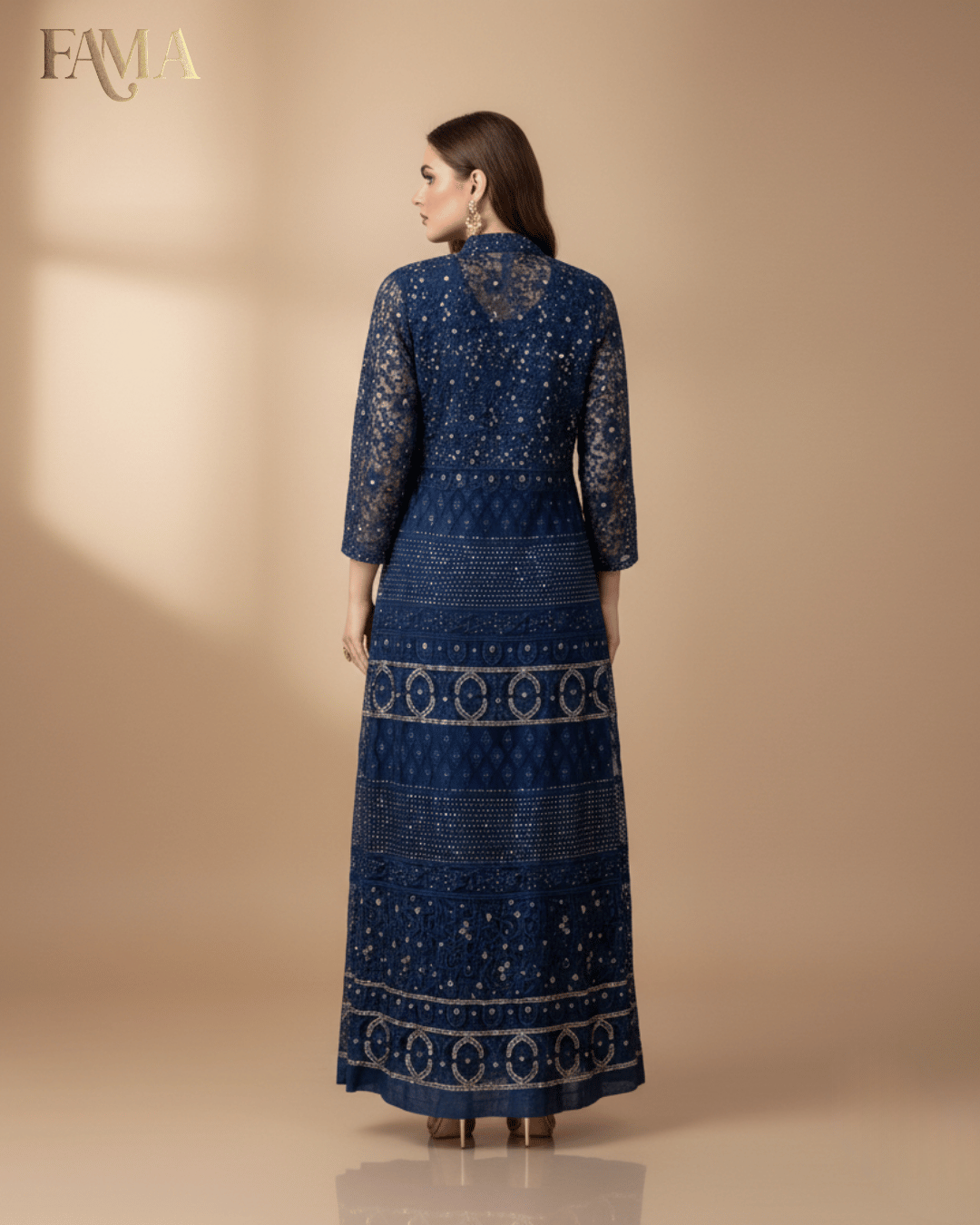 Midnight Heirloom Jacket Gown E 21