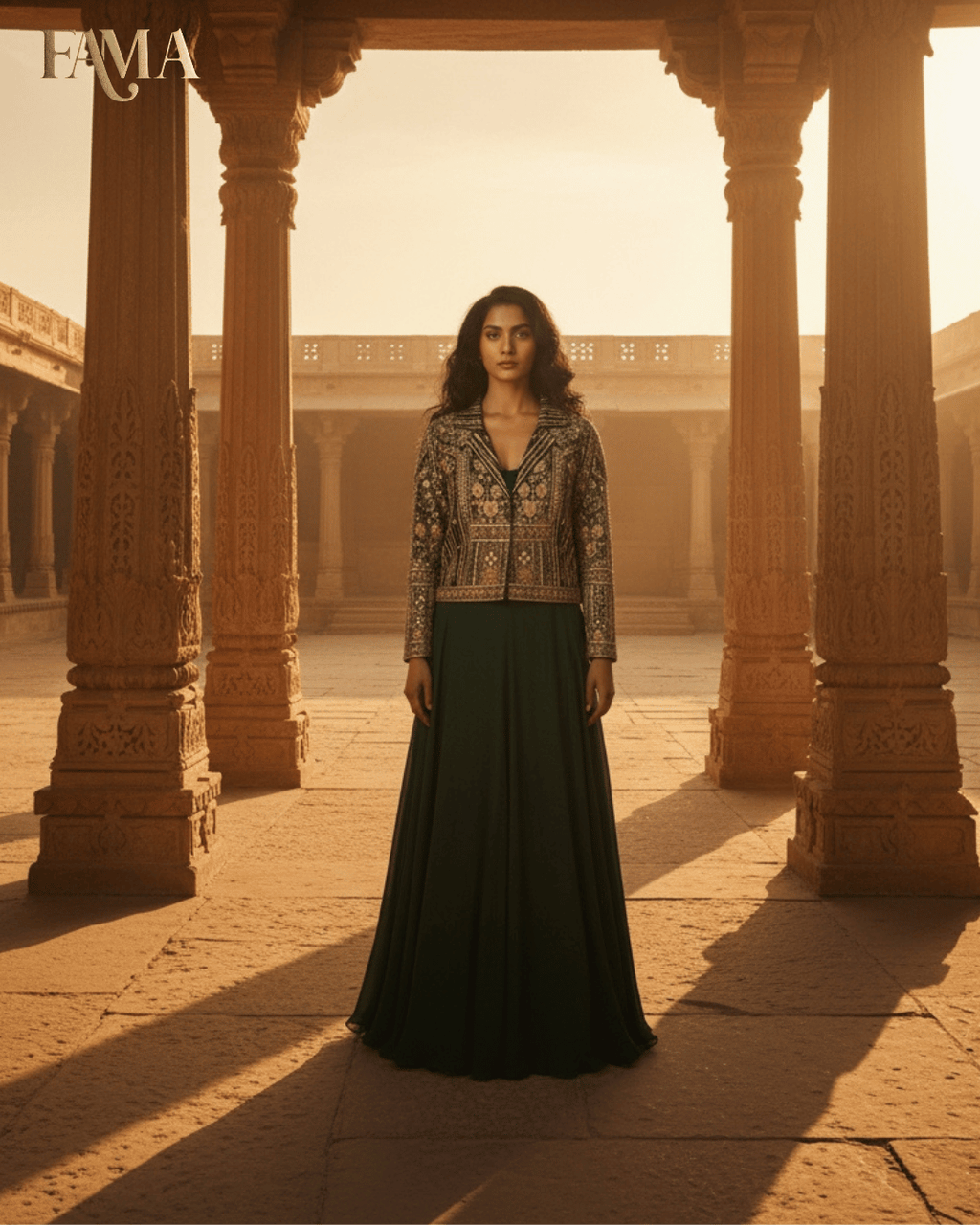 Emerald Majesty Ensemble S2 GREEN