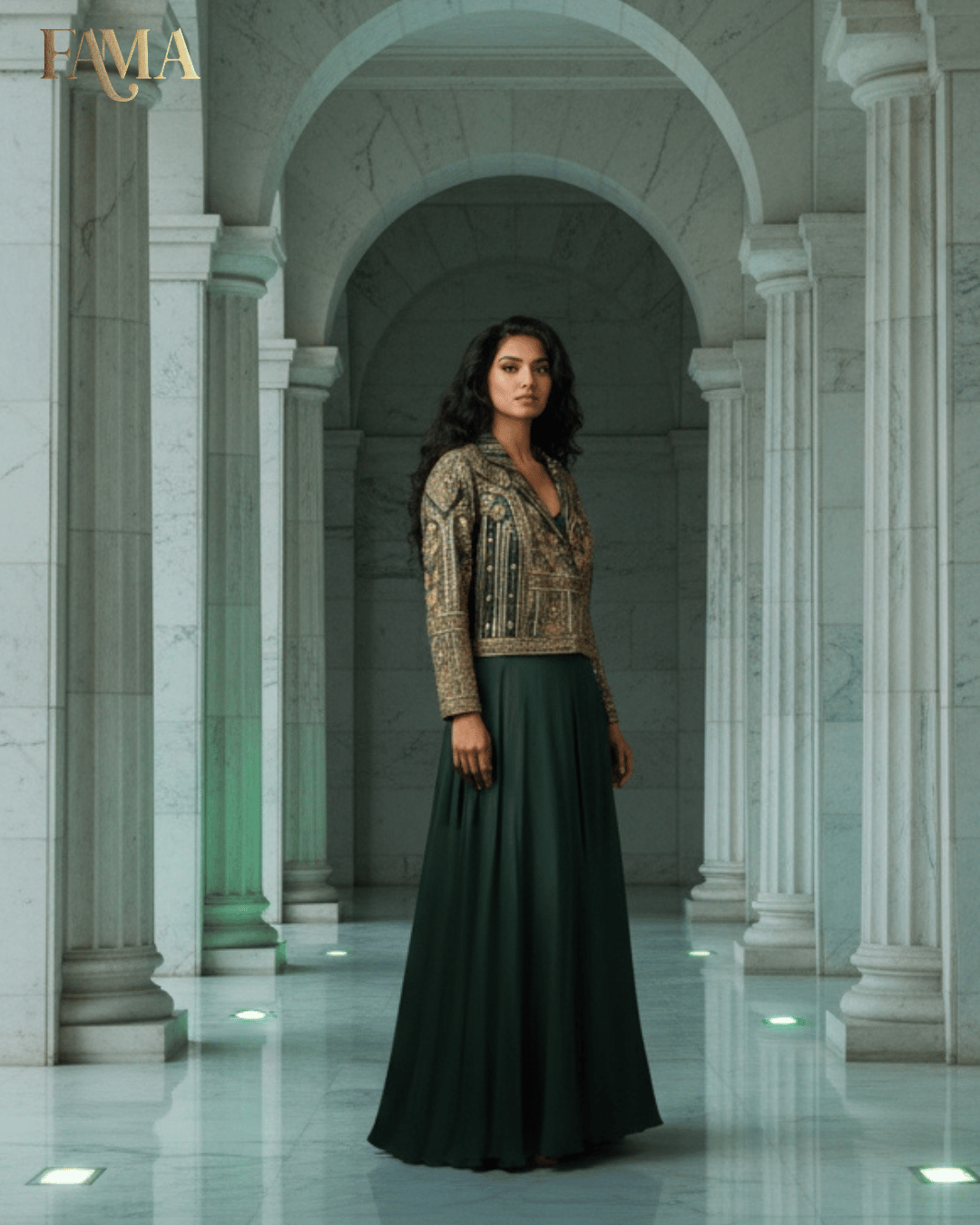 Emerald Majesty Ensemble S2 GREEN