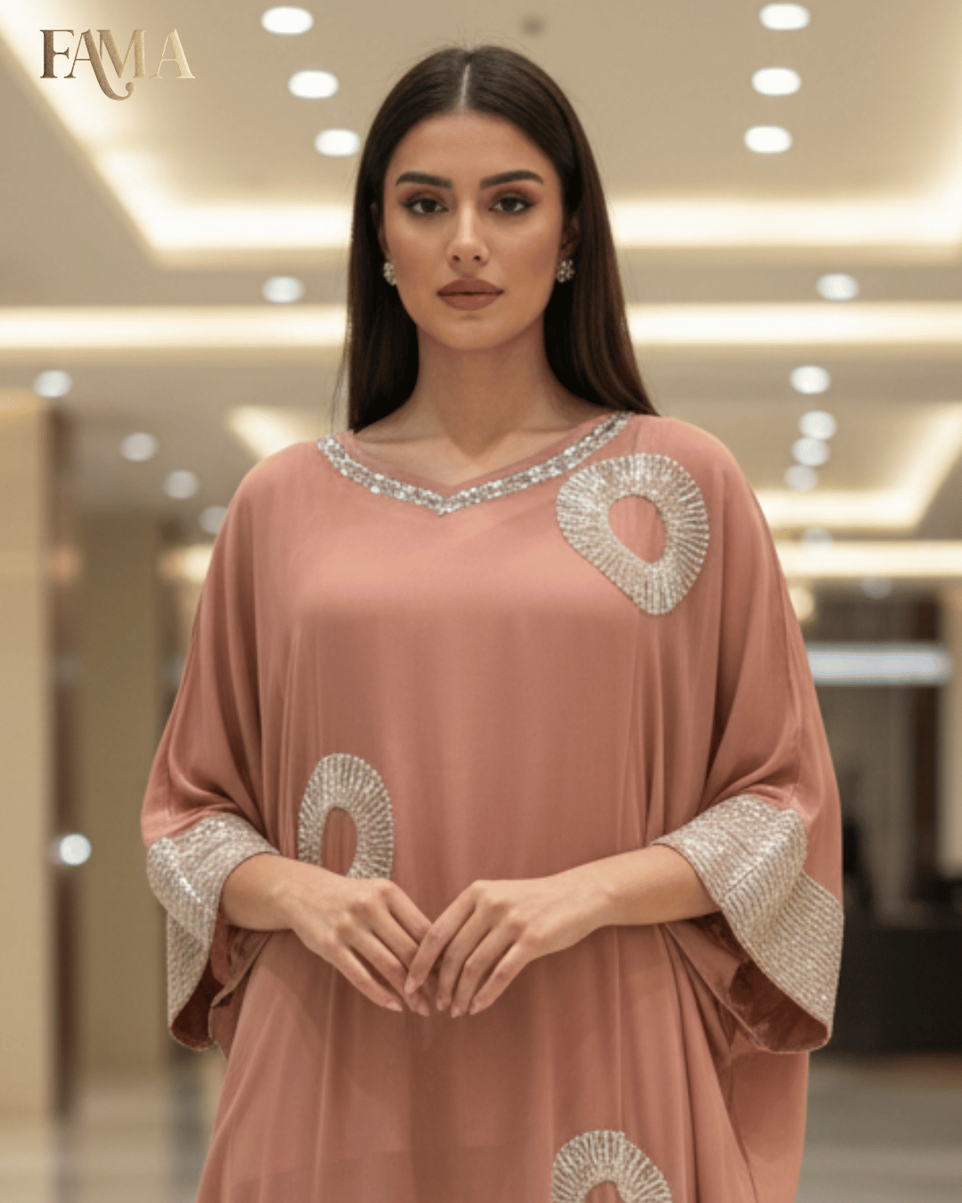 S2 Desert Rose Mirror Kaftan S2-4/B/5