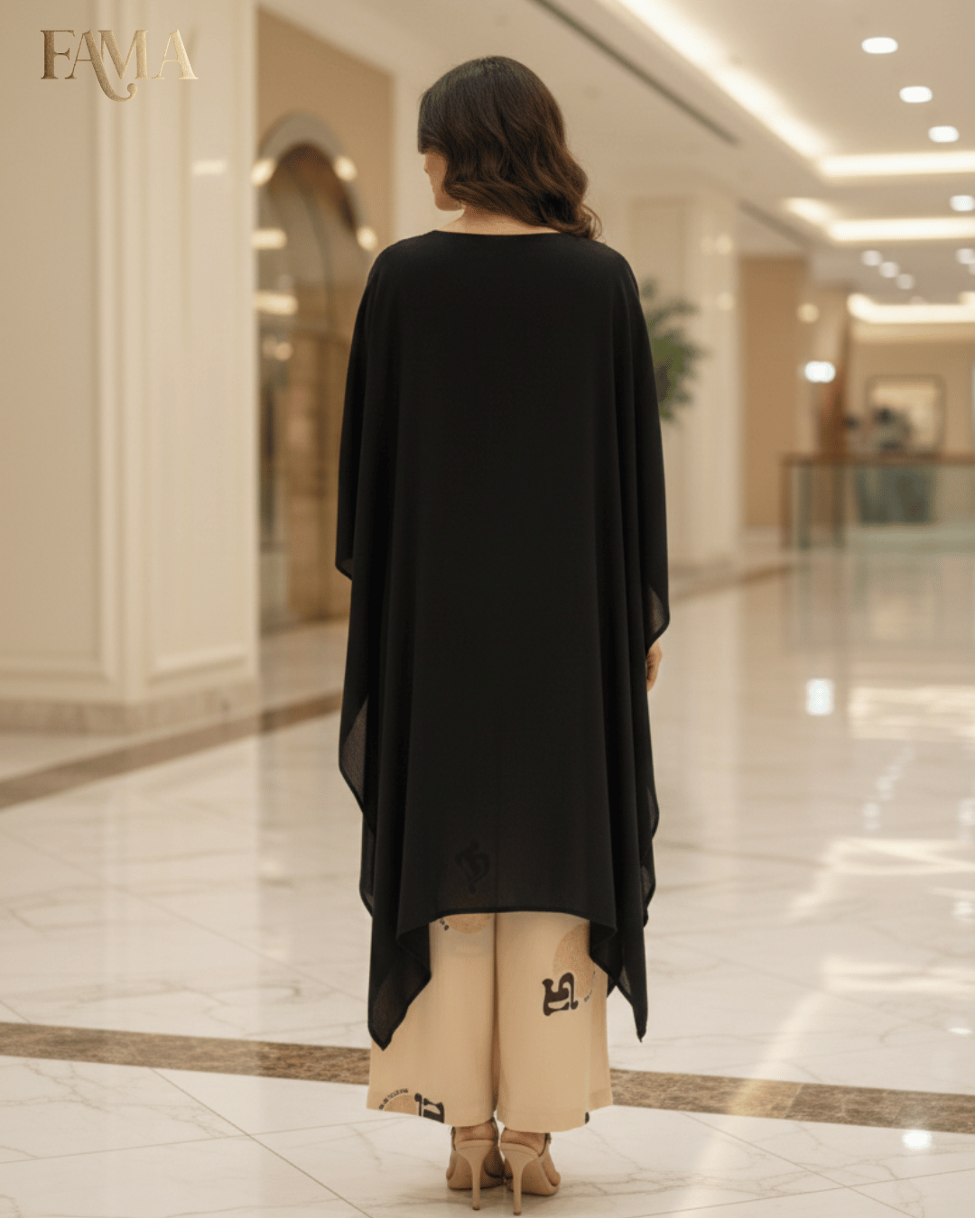 S2 Noir Celeste Sequin Kaftan Set S2-1/B/5