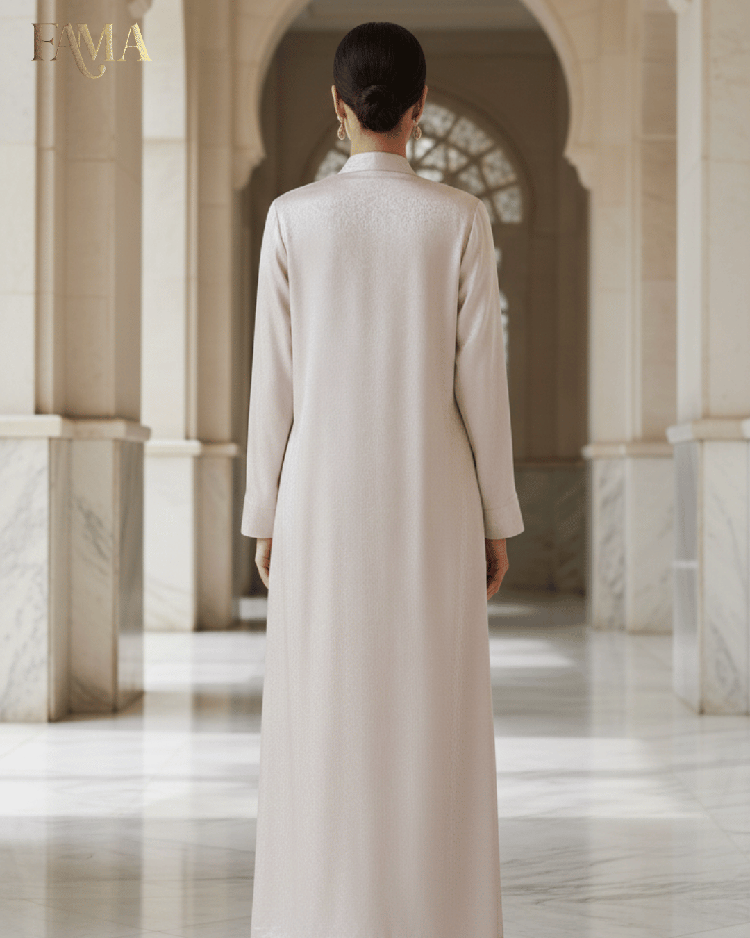 E2 Ivory Elegance Front-Open Jacket Set E2-4/B/7