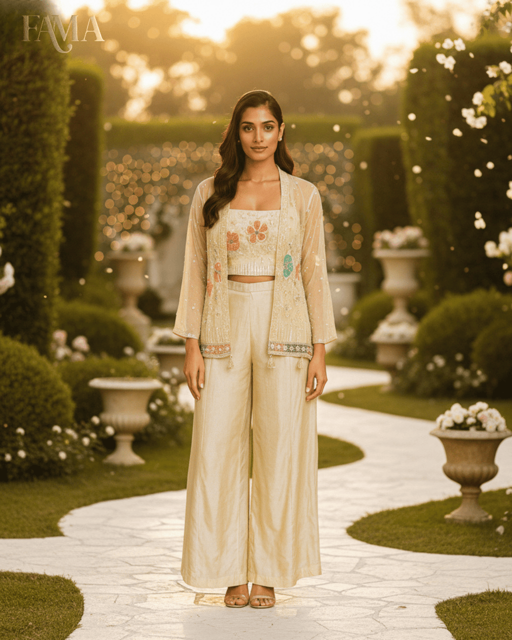 Ivory Blossom Co-ord Set I 23