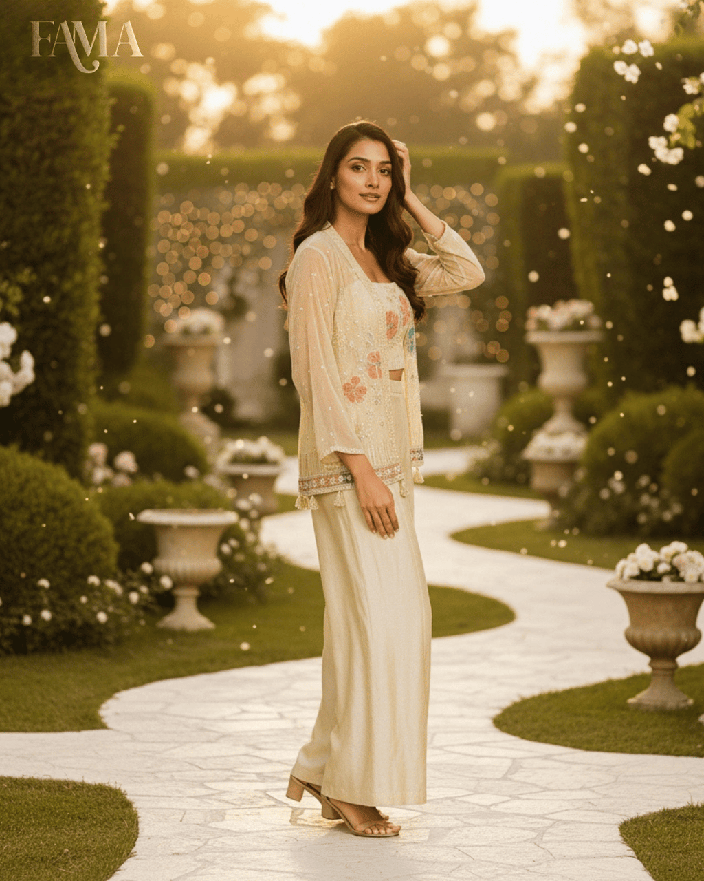 Ivory Blossom Co-ord Set I 23