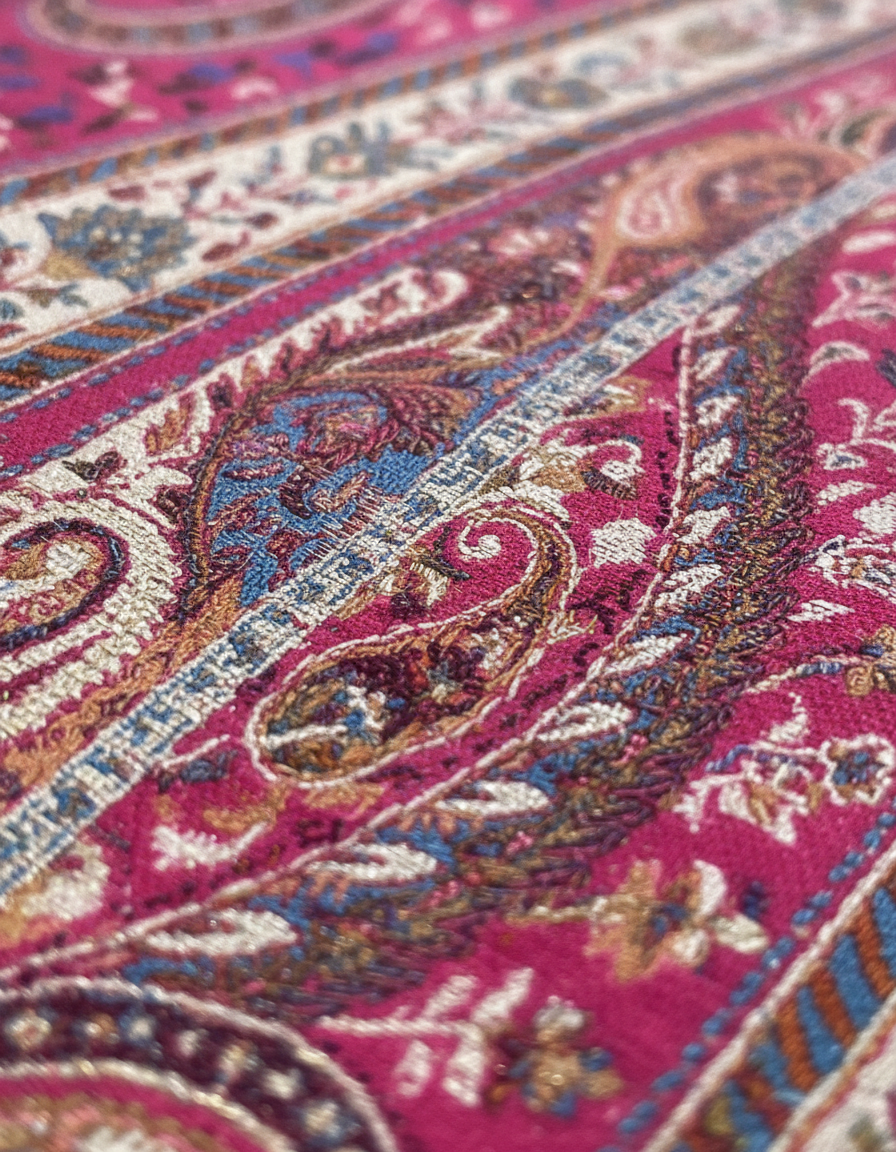 CK-1_PINK_ES Royal Pink Cashmere Kurta Coat