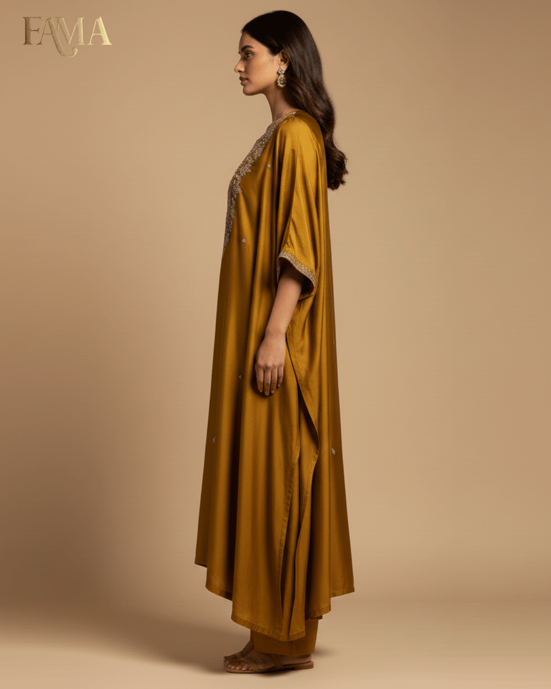 E2 Amber Royale Embroidered Flow Set E2-19/A/5