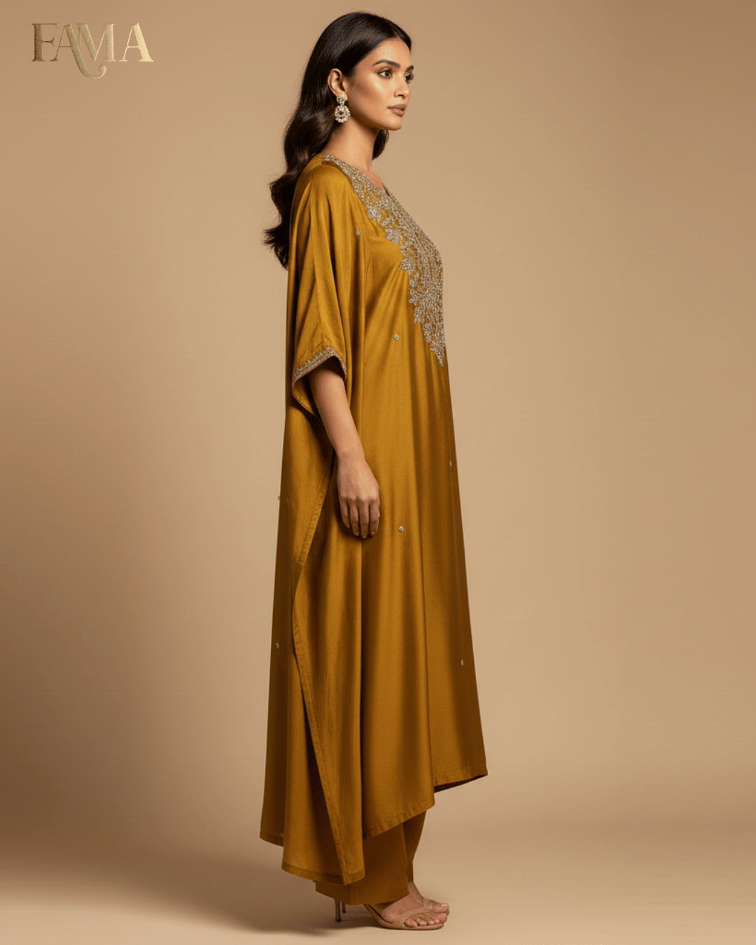 E2 Amber Royale Embroidered Flow Set E2-19/A/5