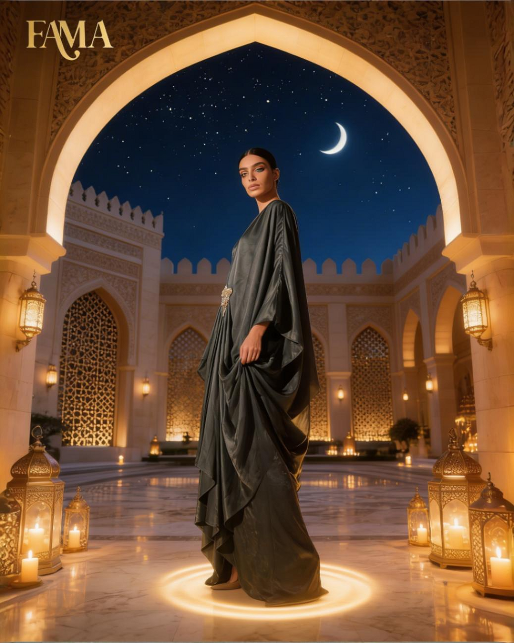E4-4 – Emerald Sovereign Draped Set