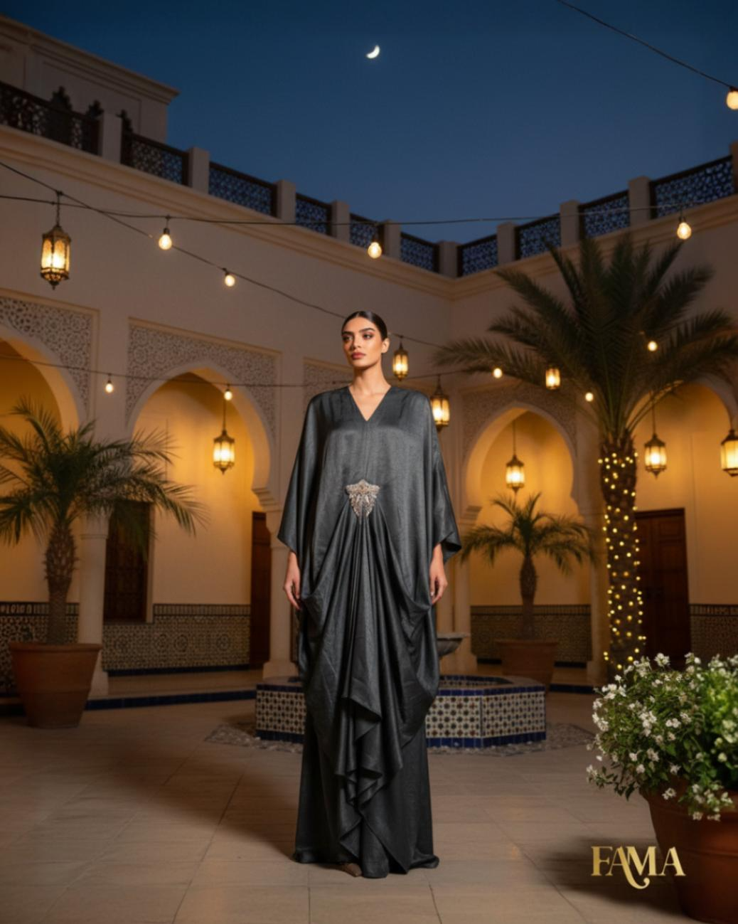 E4-4 – Emerald Sovereign Draped Set