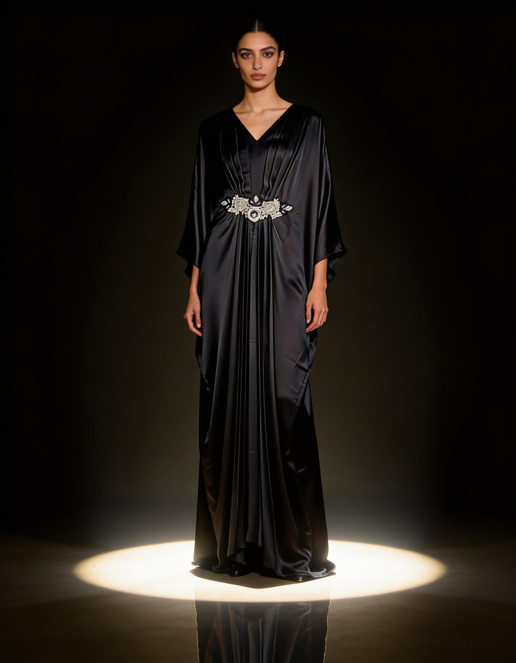 E4-1 – Regal Flow Evening Kaftan