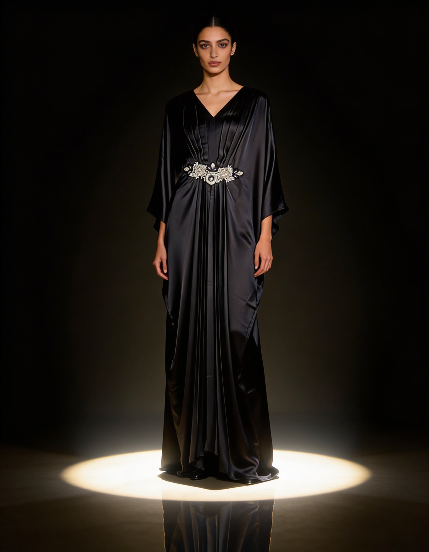 E4-1 – Regal Flow Evening Kaftan