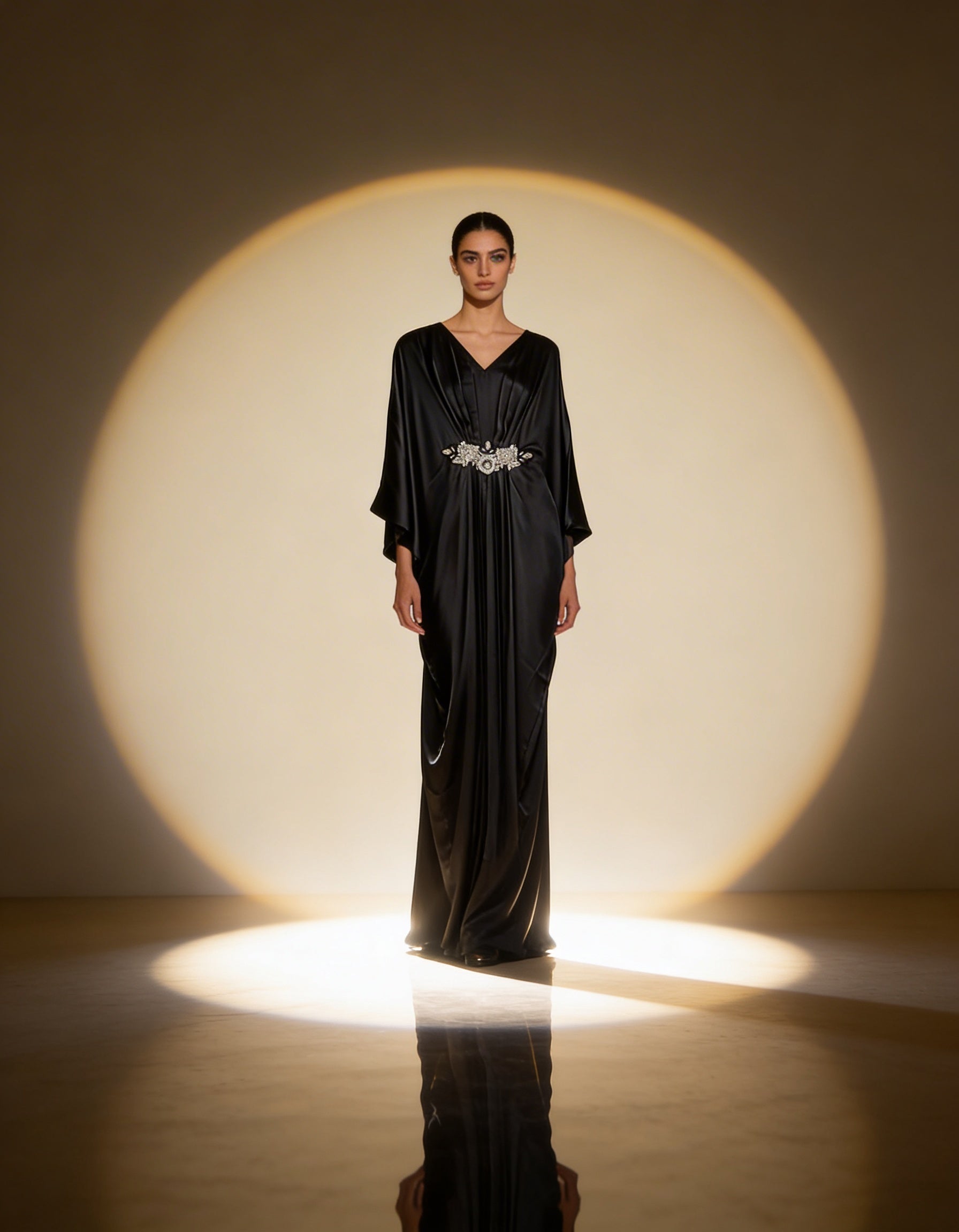 E4-1 – Regal Flow Evening Kaftan