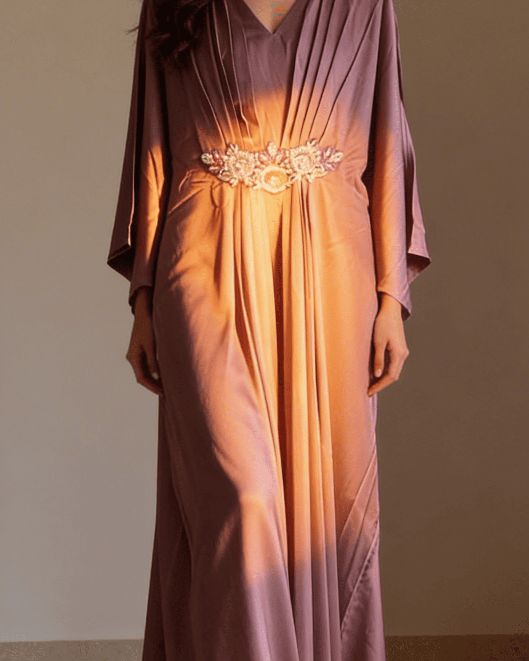 E4-1 – Regal Flow Evening Kaftan