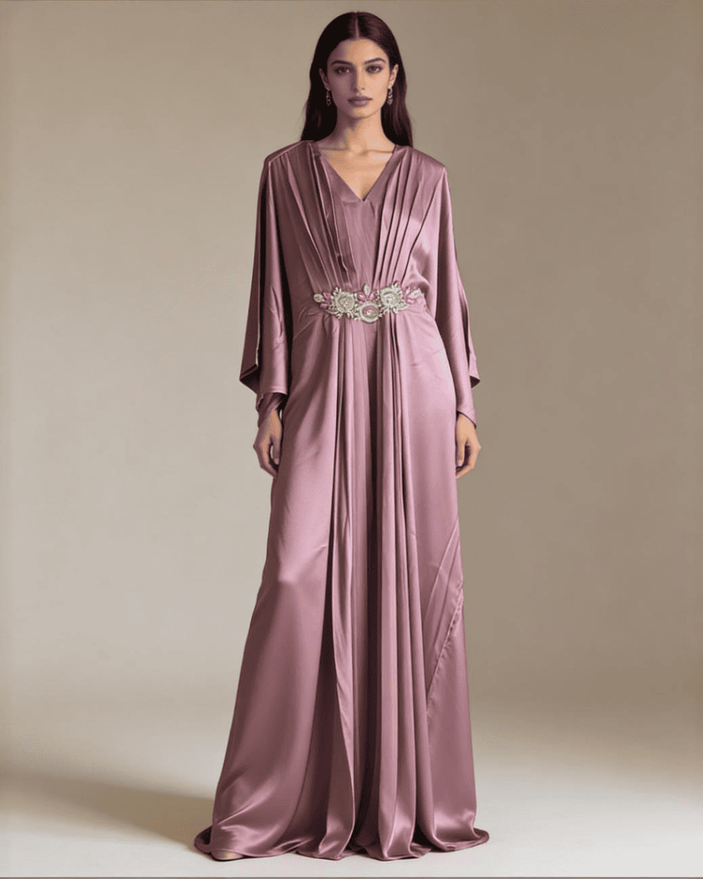 E4-1 – Regal Flow Evening Kaftan