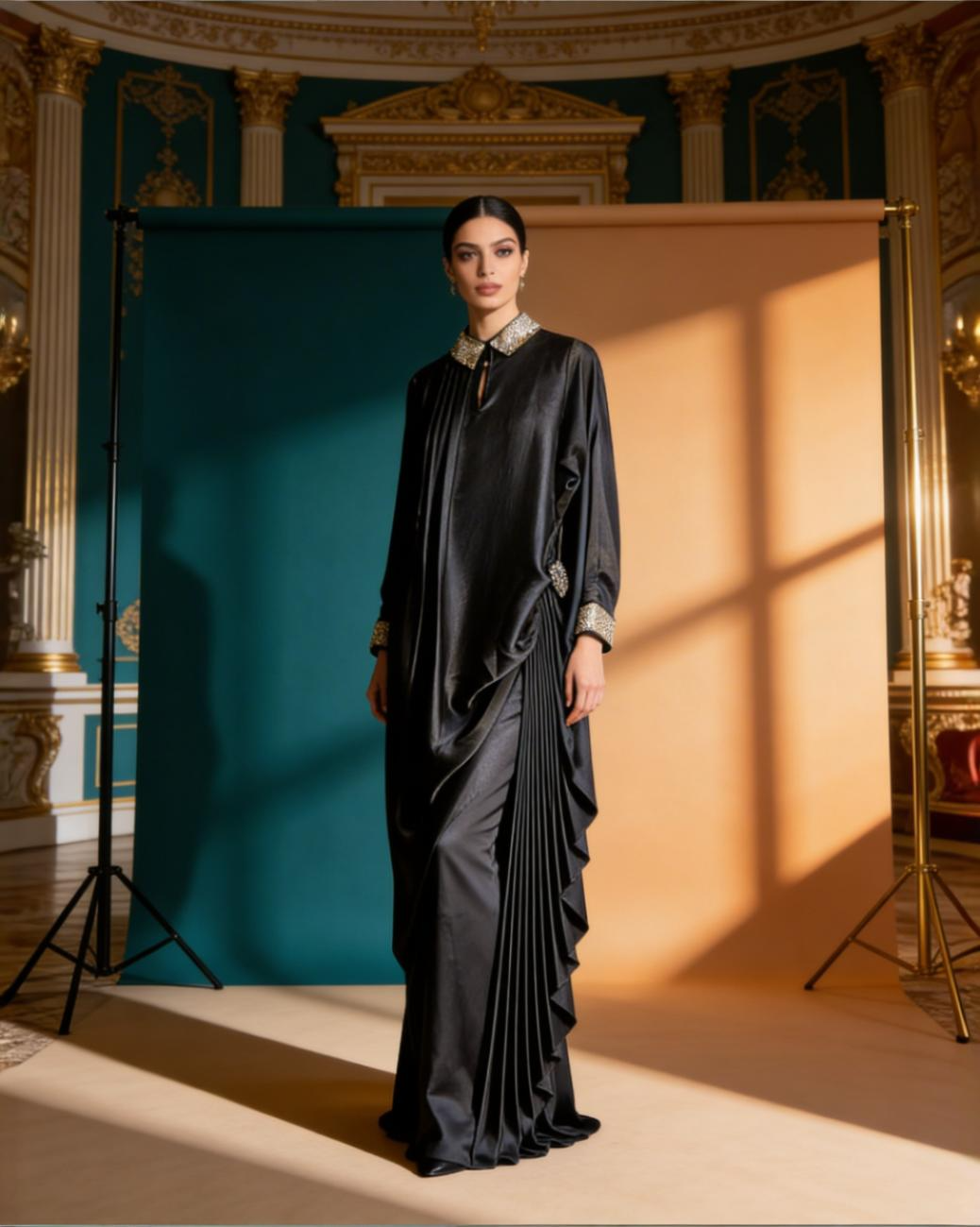 E4-3 – Royal Plum Elegance Dress