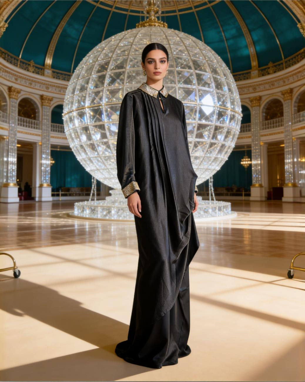 E4-3 – Royal Plum Elegance Dress