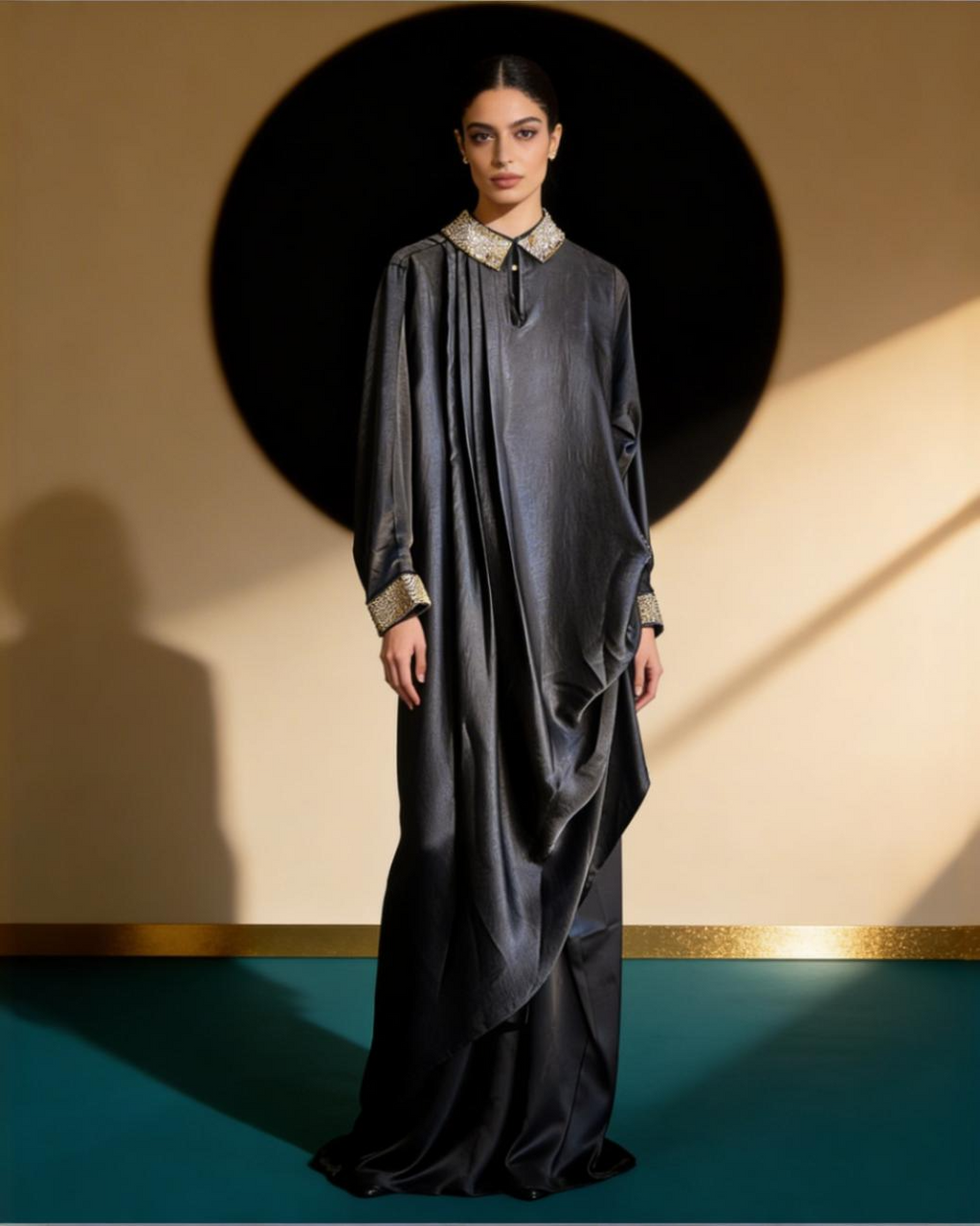 E4-3 – Royal Plum Elegance Dress