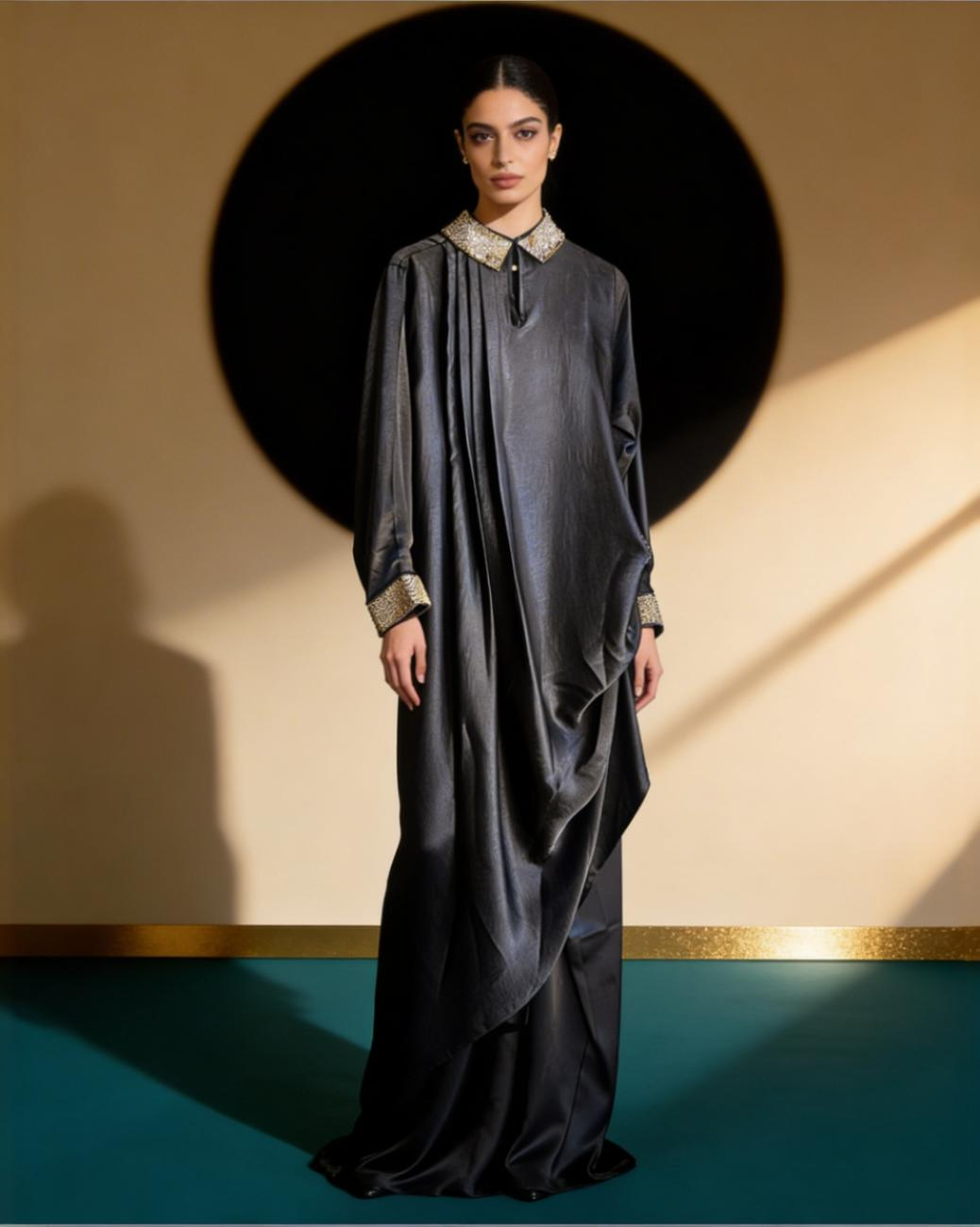 E4-3 – Royal Plum Elegance Dress