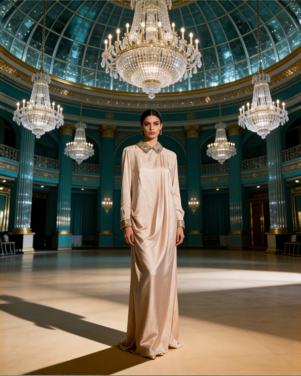 E4-3 – Royal Plum Elegance Dress