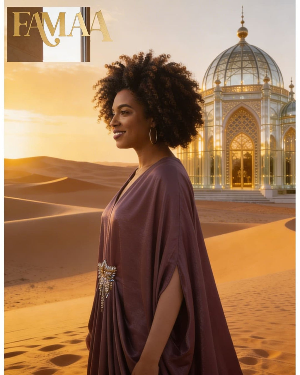 E4-4 | Moonlit Drape Kaftan