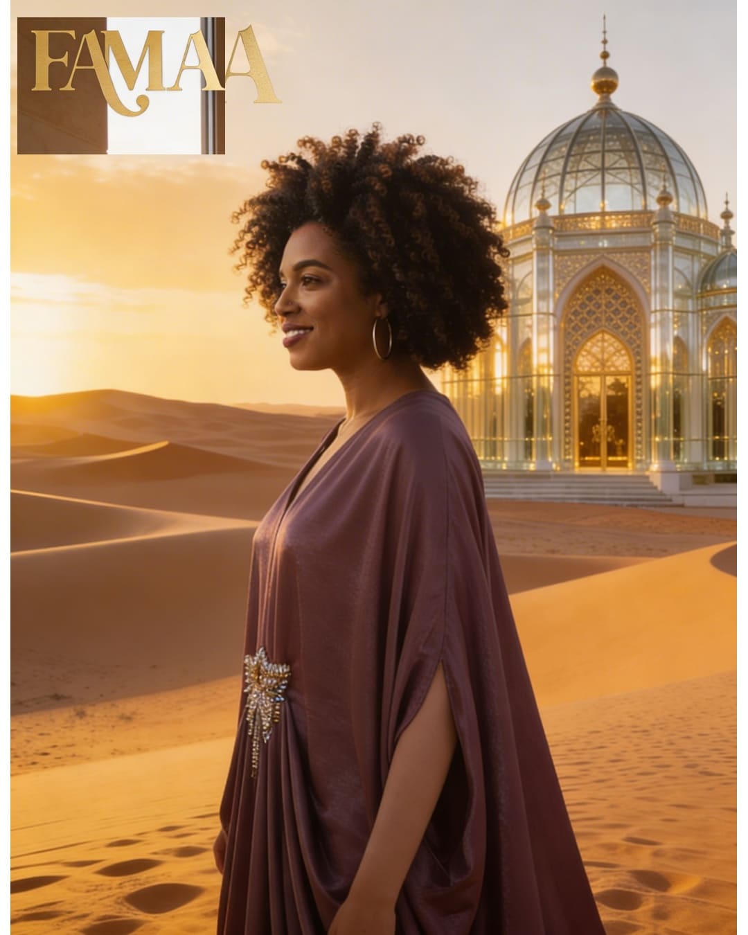 E4-4 | Moonlit Drape Kaftan