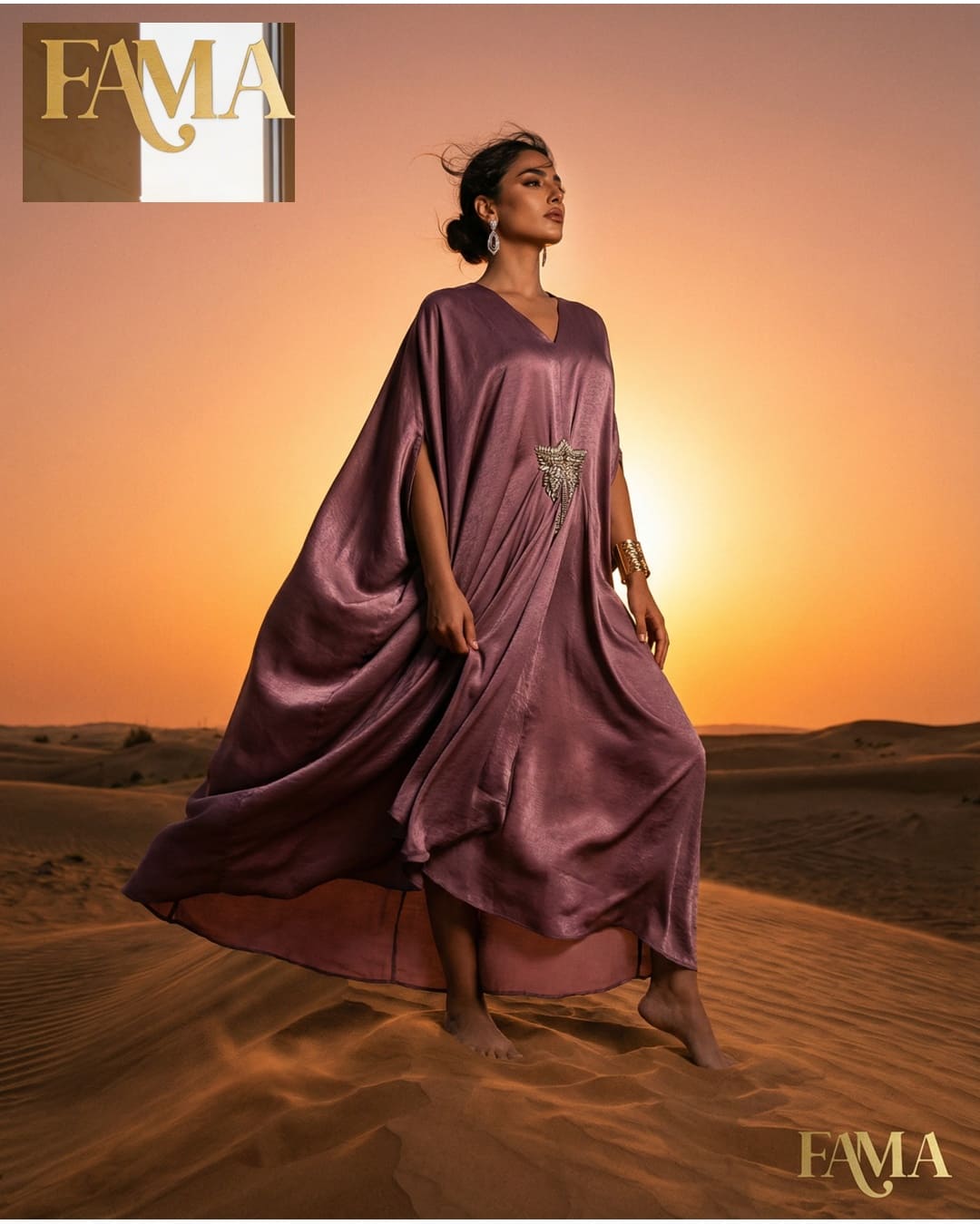E4-4 | Moonlit Drape Kaftan
