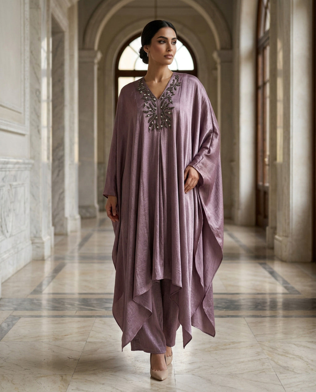 E4-5_PURPLE_ES Soft Plum Elegant Kaftan