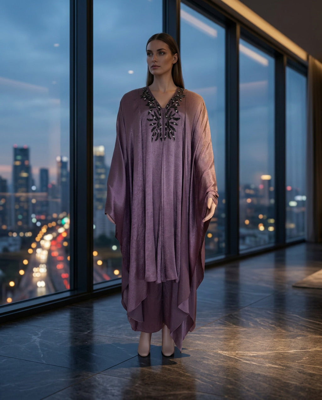 E4-5_PURPLE_ES Soft Plum Elegant Kaftan