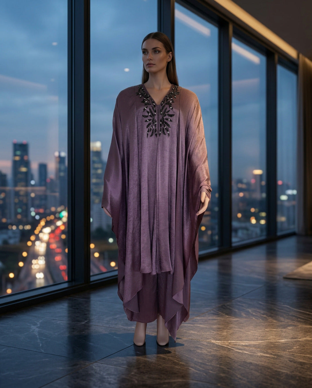 E4-5_PURPLE_ES Soft Plum Elegant Kaftan