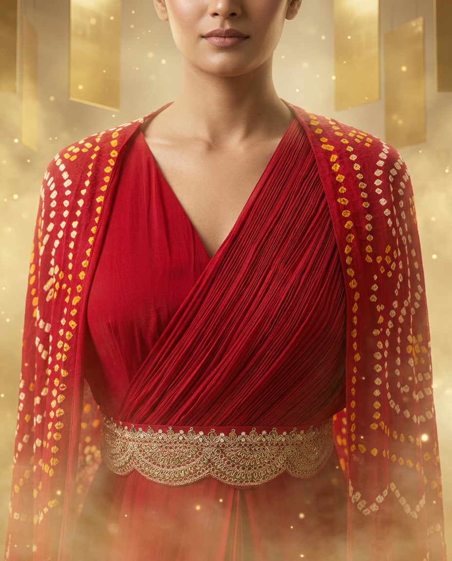 PA-1_RED_ES Crimson Draped Regal Set