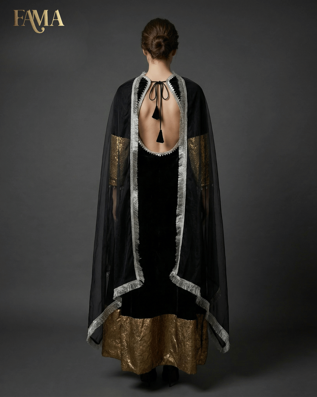 PK Velvet Royale Embellished Gown PK- 1/MB/10