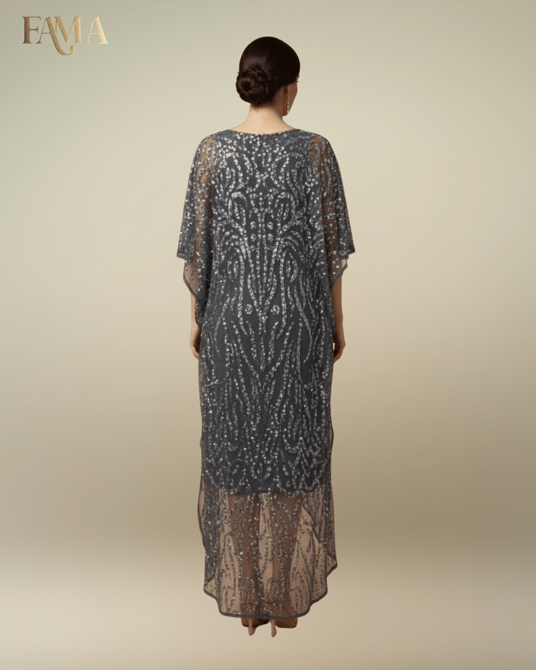 PP Midnight Mirage Sequin Kaftan PP-1/G/10