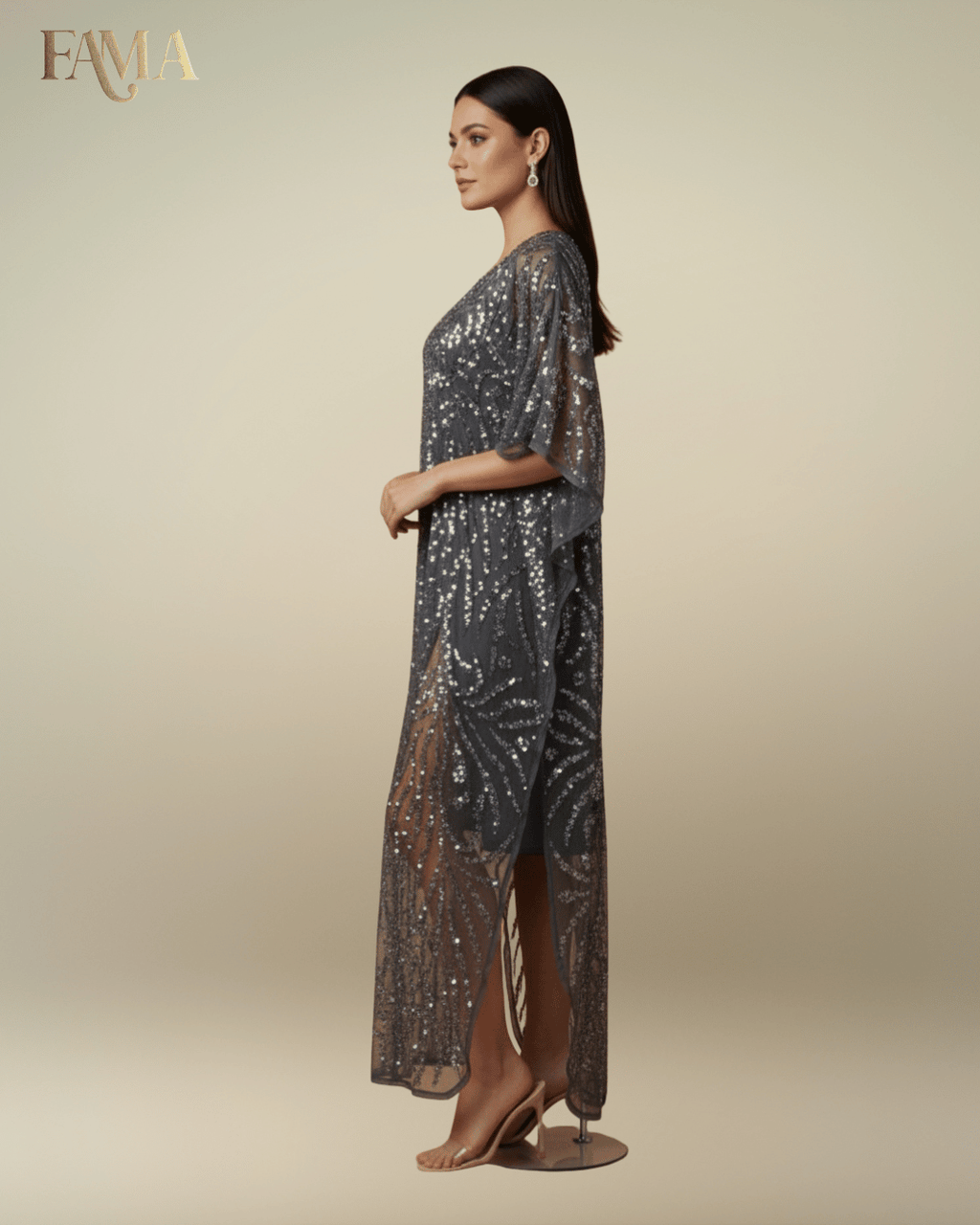 PP Midnight Mirage Sequin Kaftan PP-1/G/10