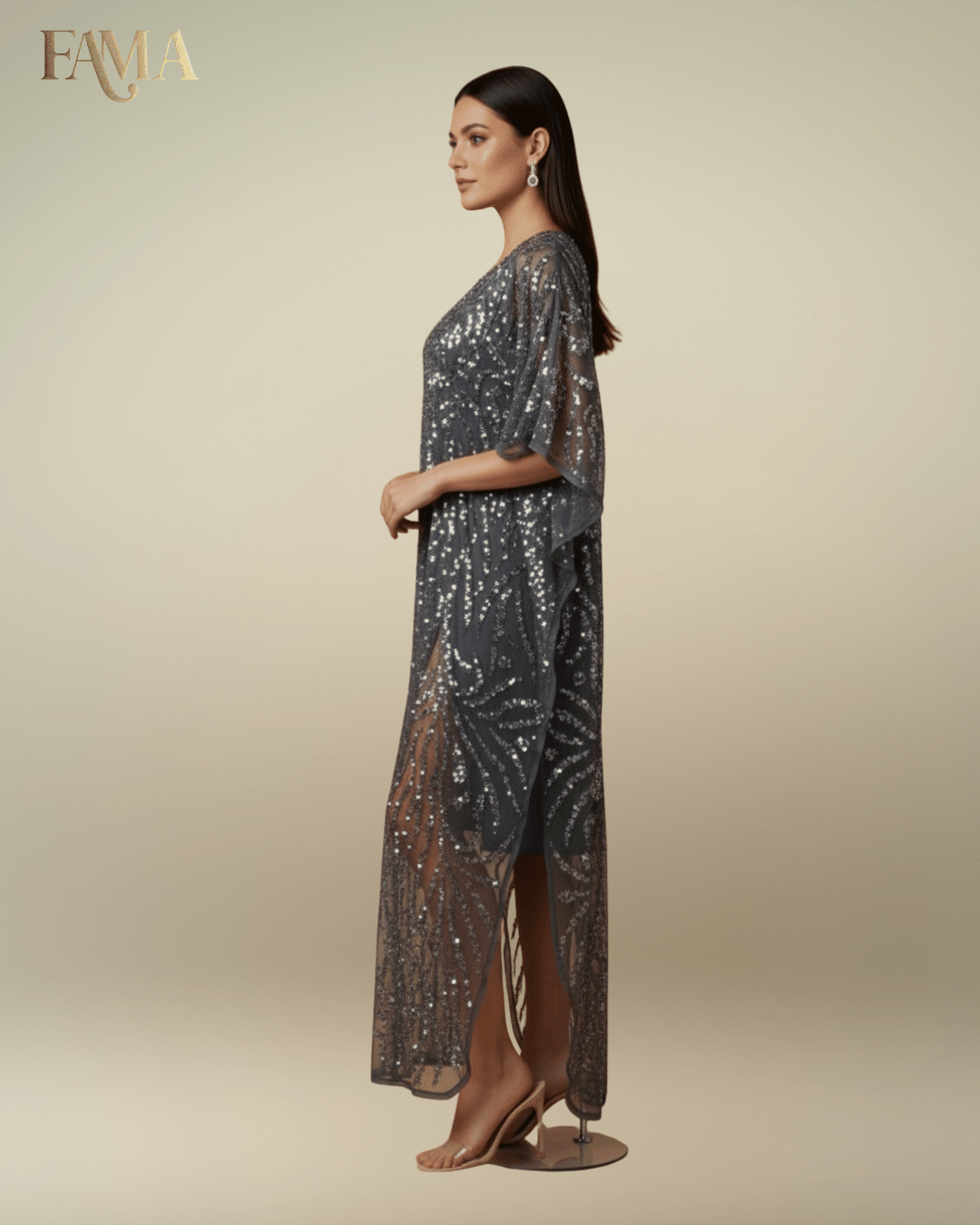 PP Midnight Mirage Sequin Kaftan PP-1/G/10