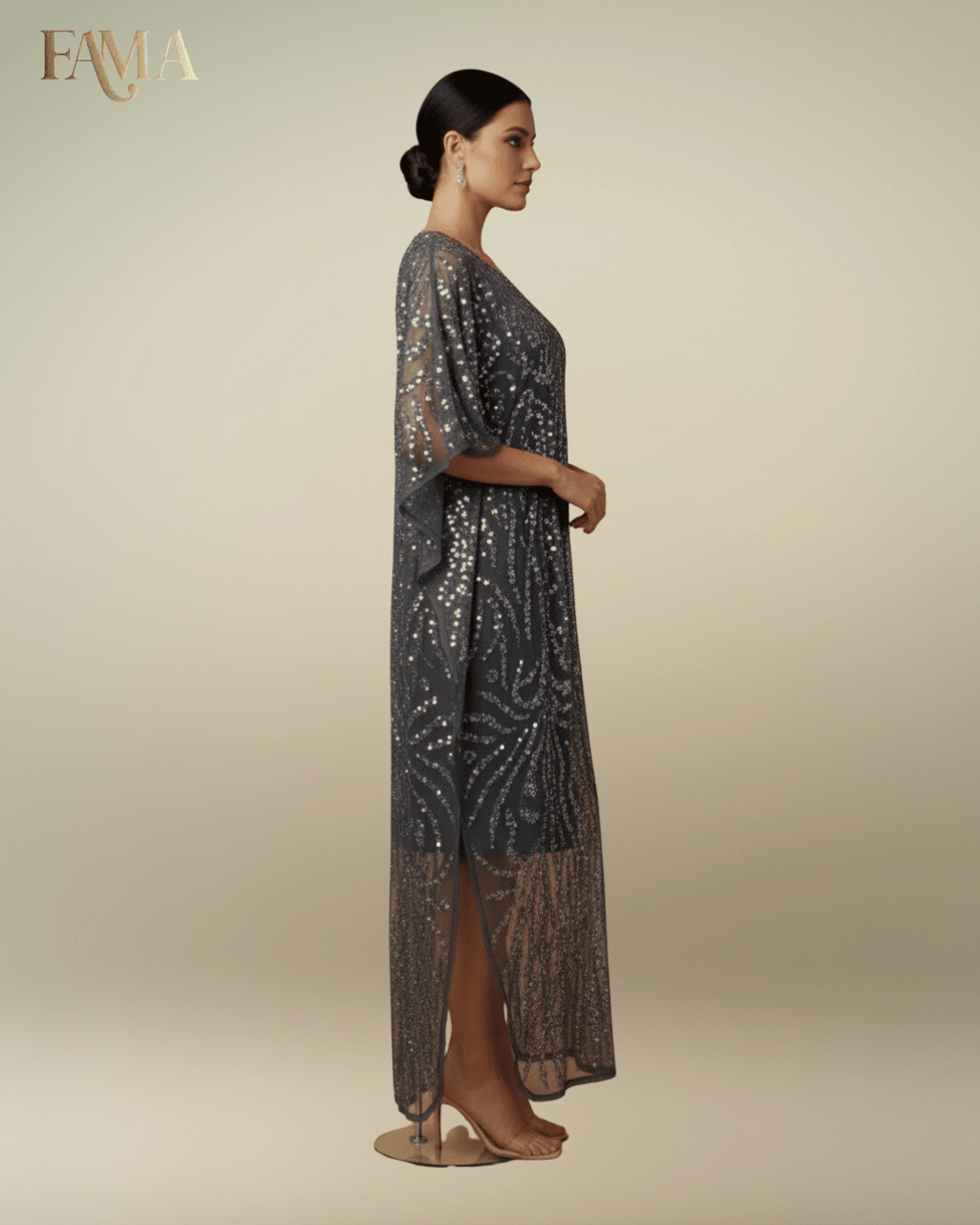 PP Midnight Mirage Sequin Kaftan PP-1/G/10