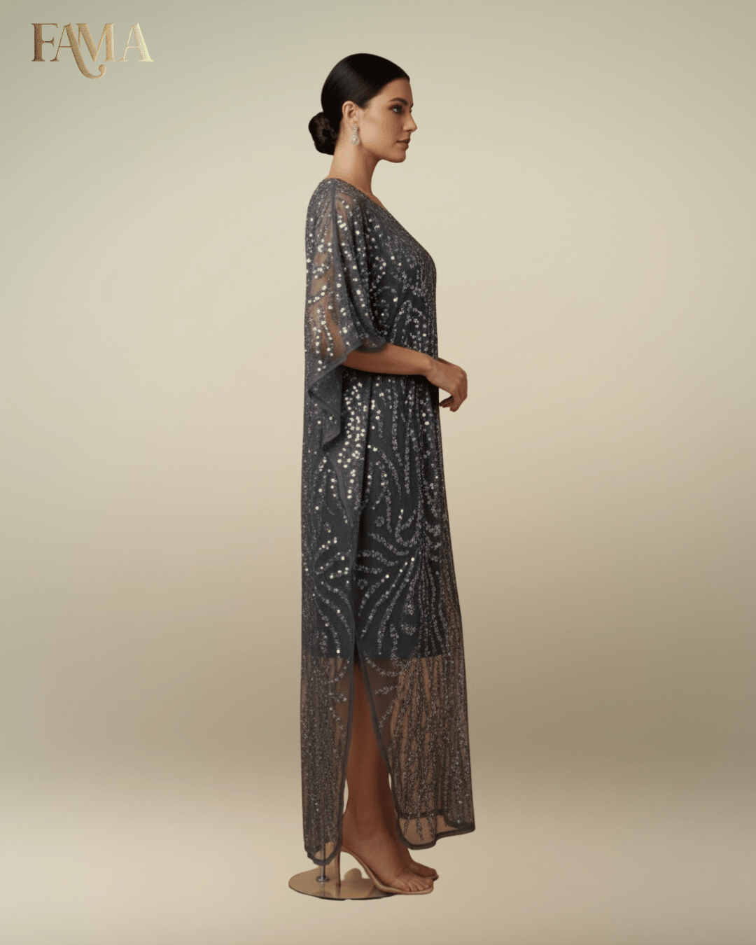 PP Midnight Mirage Sequin Kaftan PP-1/G/10